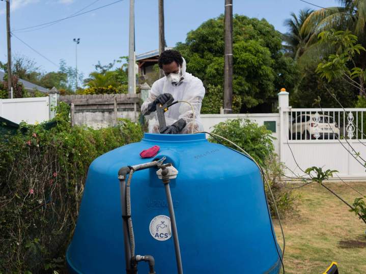 Réparation de fuite de citerne d'eau Guadeloupe
