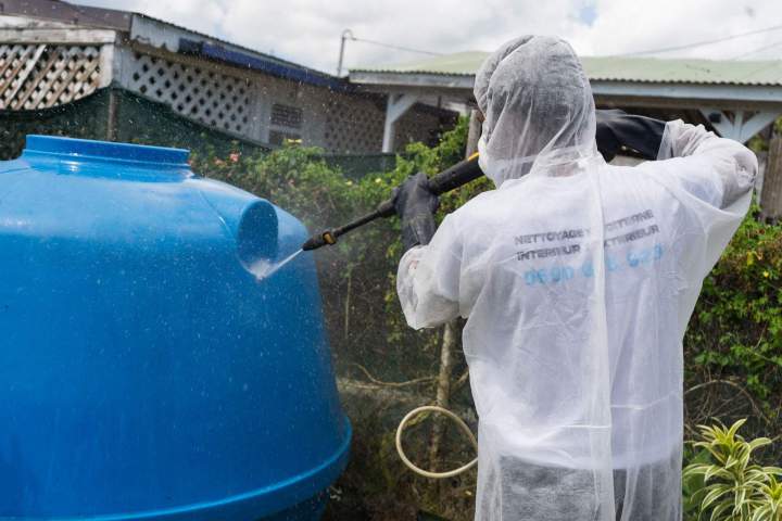 Réparation de fuite de citerne d'eau Guadeloupe