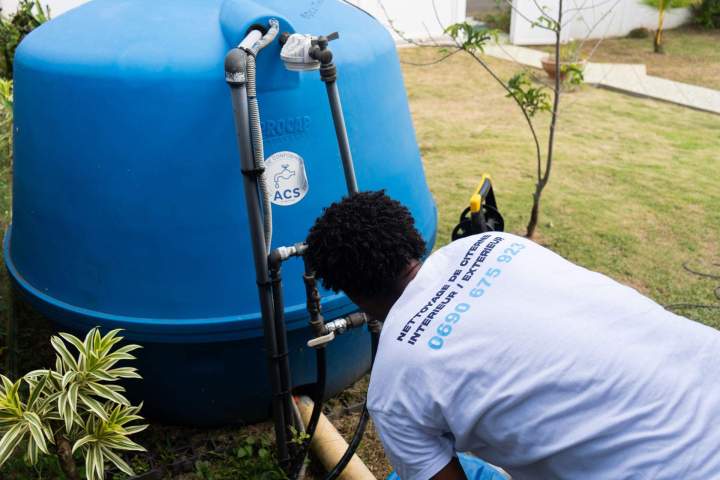 Réparation de fuite de citerne d'eau Guadeloupe