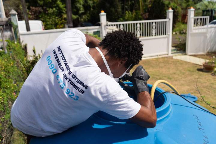 Réparation de fuite de citerne d'eau Guadeloupe