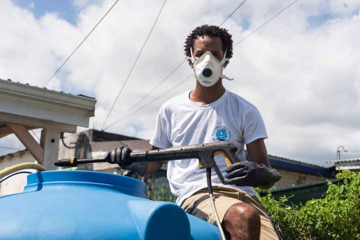 Réparation de fuite de citerne d'eau Guadeloupe